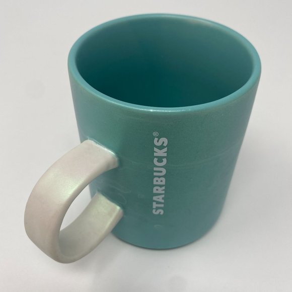 Starbucks Spring 2020 Mins Blue Marble Shimmer Ceramic Cup Mug 12 fl oz - Picture 5 of 5